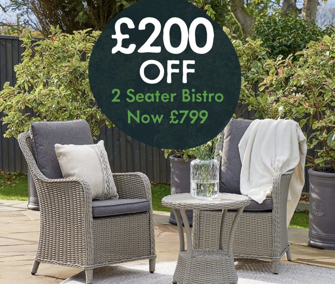 Compact bistro online set